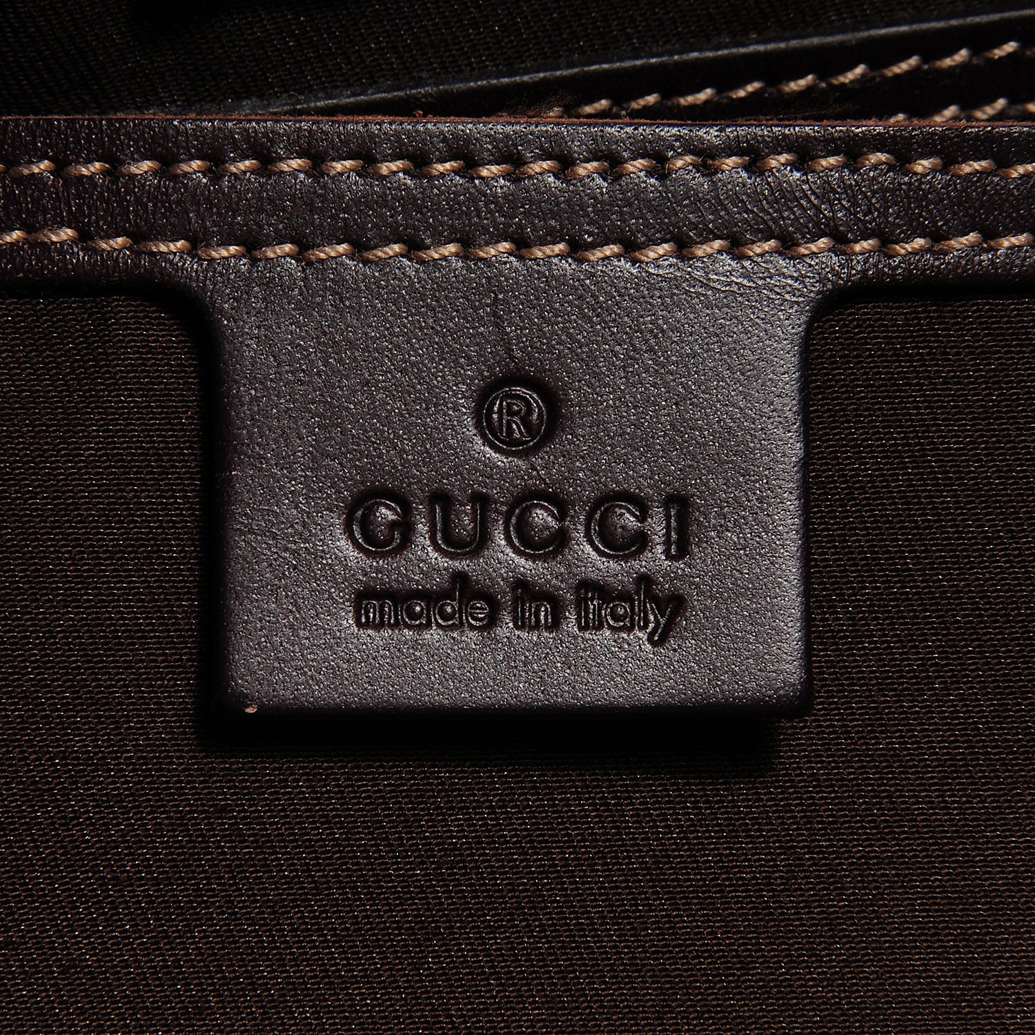Gucci GG Plus Monogram Web Large Joy Tote Dark Brown 6 of 10
