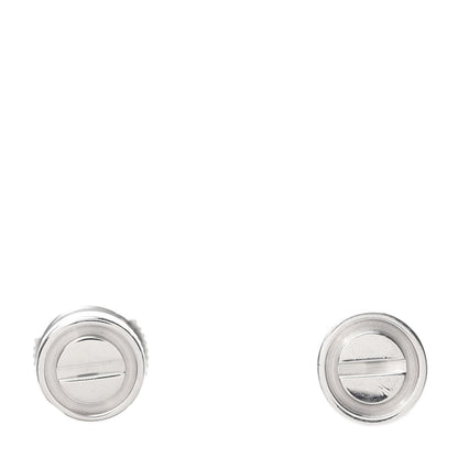 Cartier 18K White Gold LOVE Earrings 1 of 5