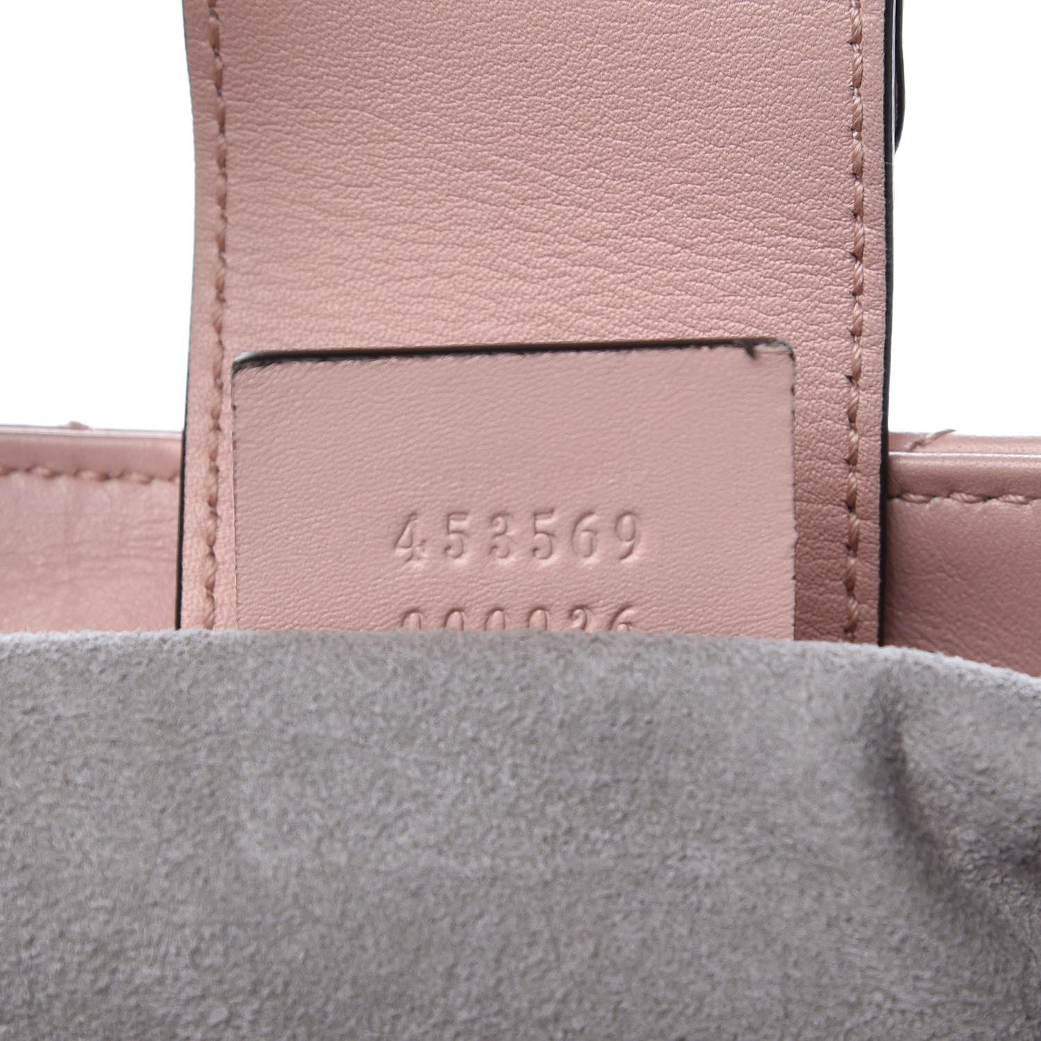 Gucci Calfskin Matelasse Medium GG Marmont Shoulder Tote Bag Perfect Pink 8 of 9