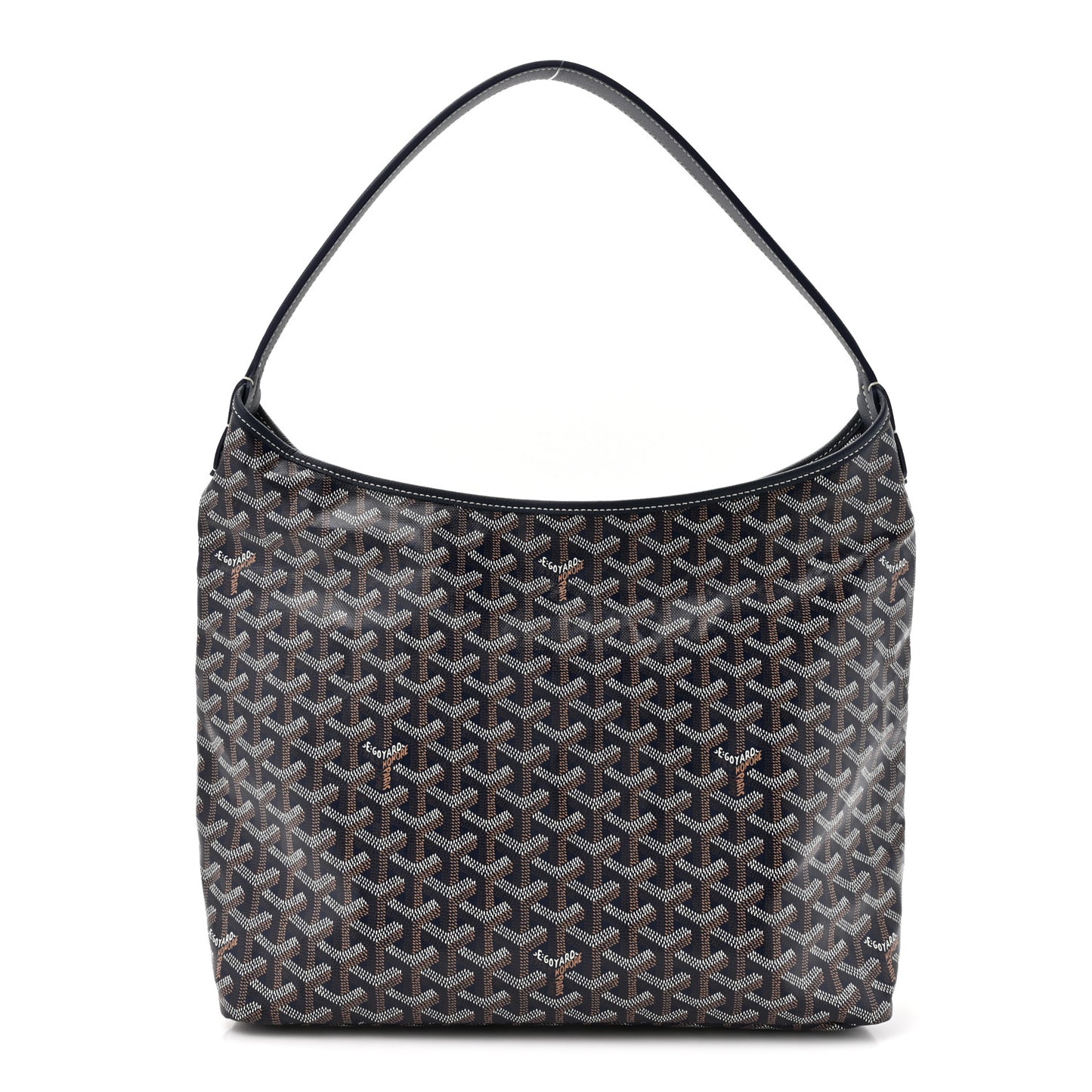 Goyardine Boheme Hobo Navy Blue