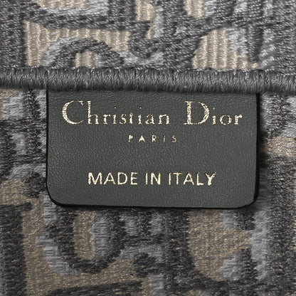 Christian Dior Oblique Medium Book Tote Grey 6 of 9