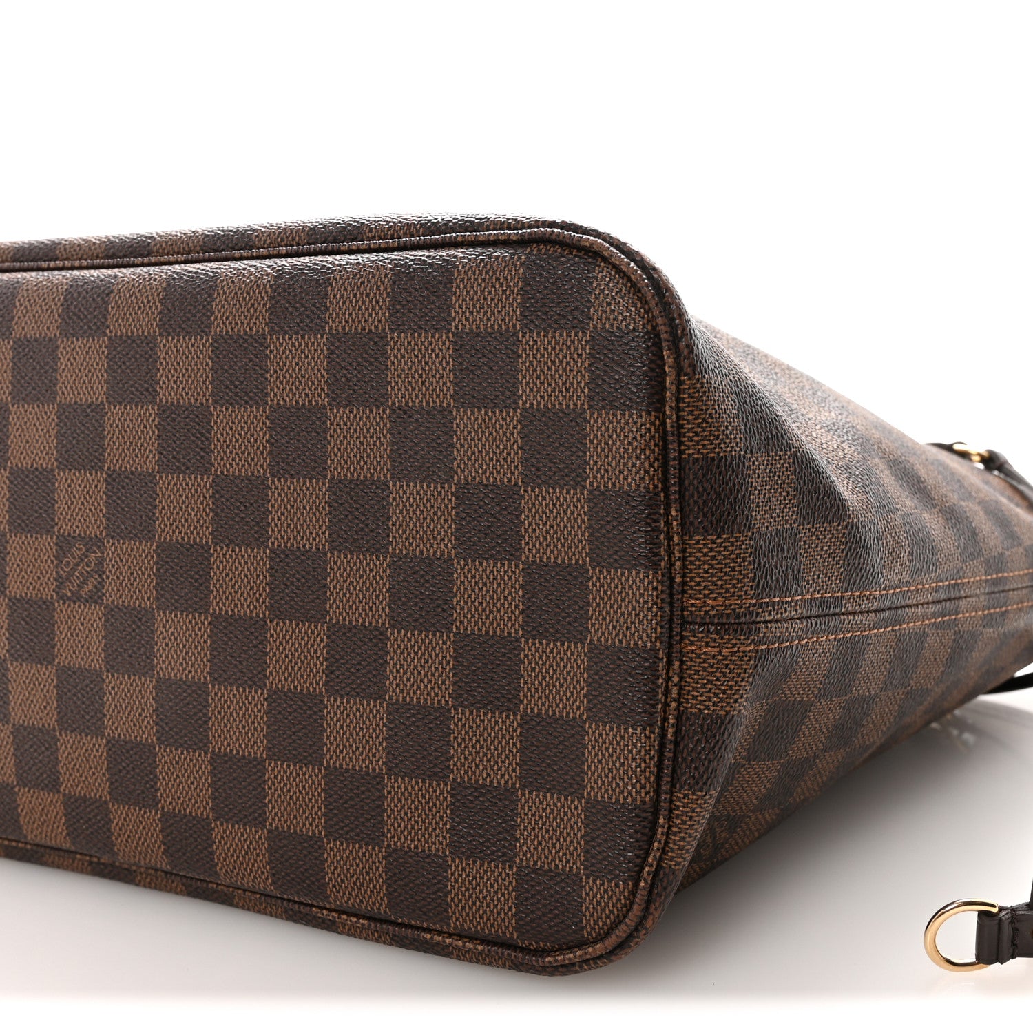 Louis Vuitton Damier Ebene Neo Neverfull MM Rose Ballerine 10 of 10