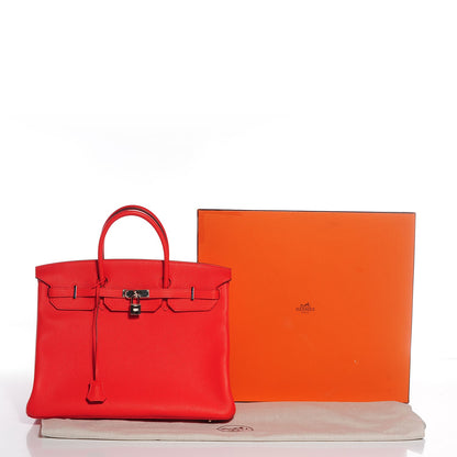 Hermes Togo Birkin 40 Capucine 29 of 29