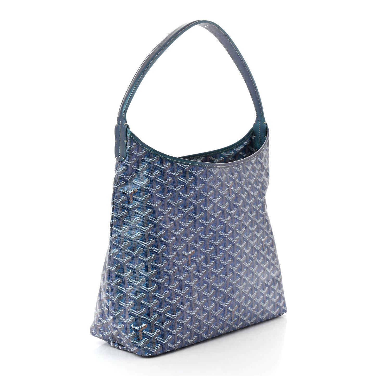 Iridescent Goyardine Boheme Hobo Pearly Blue
