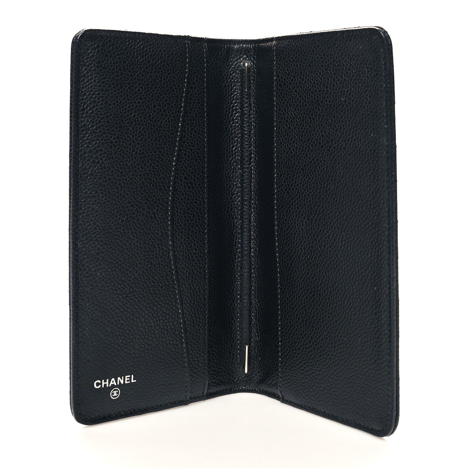 Chanel Caviar Quilted Medium Agenda Cover Black 5 of 12