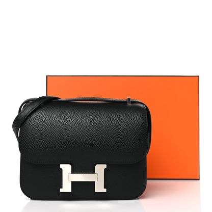 Hermes Epsom Constance 18 Black 10 of 10