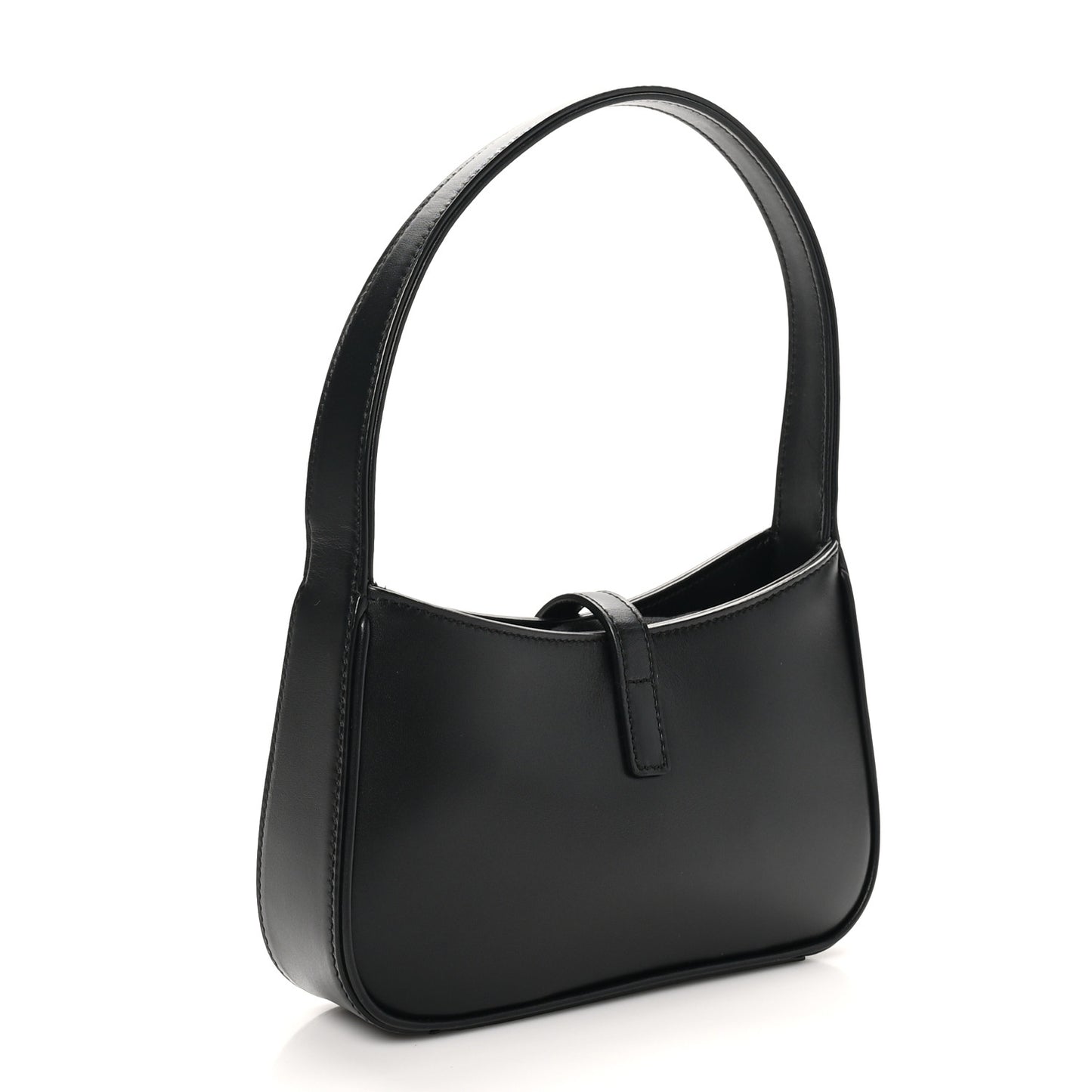 Smooth Calfskin Le 5 A 7 Mini Hobo Black