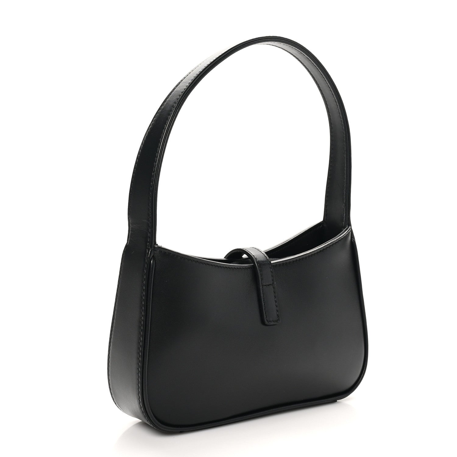 Saint Laurent Smooth Calfskin Le 5 A 7 Mini Hobo Black 3 of 10