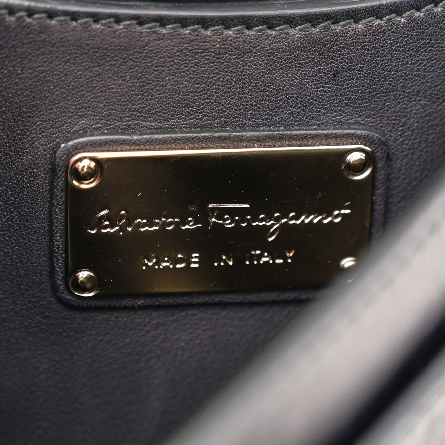 Lambskin Suzanna Gancini Small Satchel Black