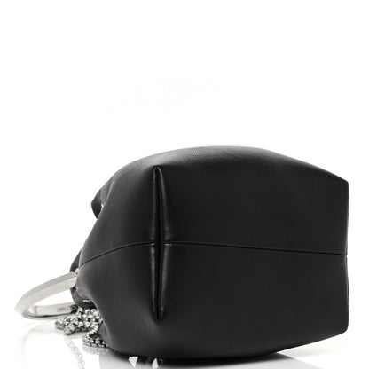Jimmy Choo Calfskin Bon Bon Bag Bucket Bag Black 4 of 13