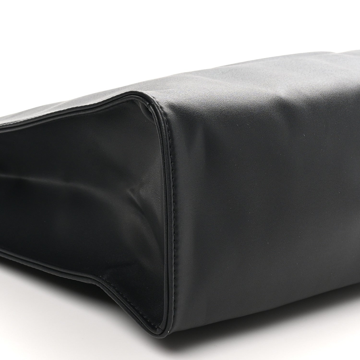 Telfar Vegan Leather Medium Shopping Bag Black 8 of 9