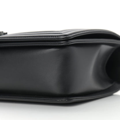 Chanel Calfskin Quilted New Medium Boy Flap So Black 9 of 10