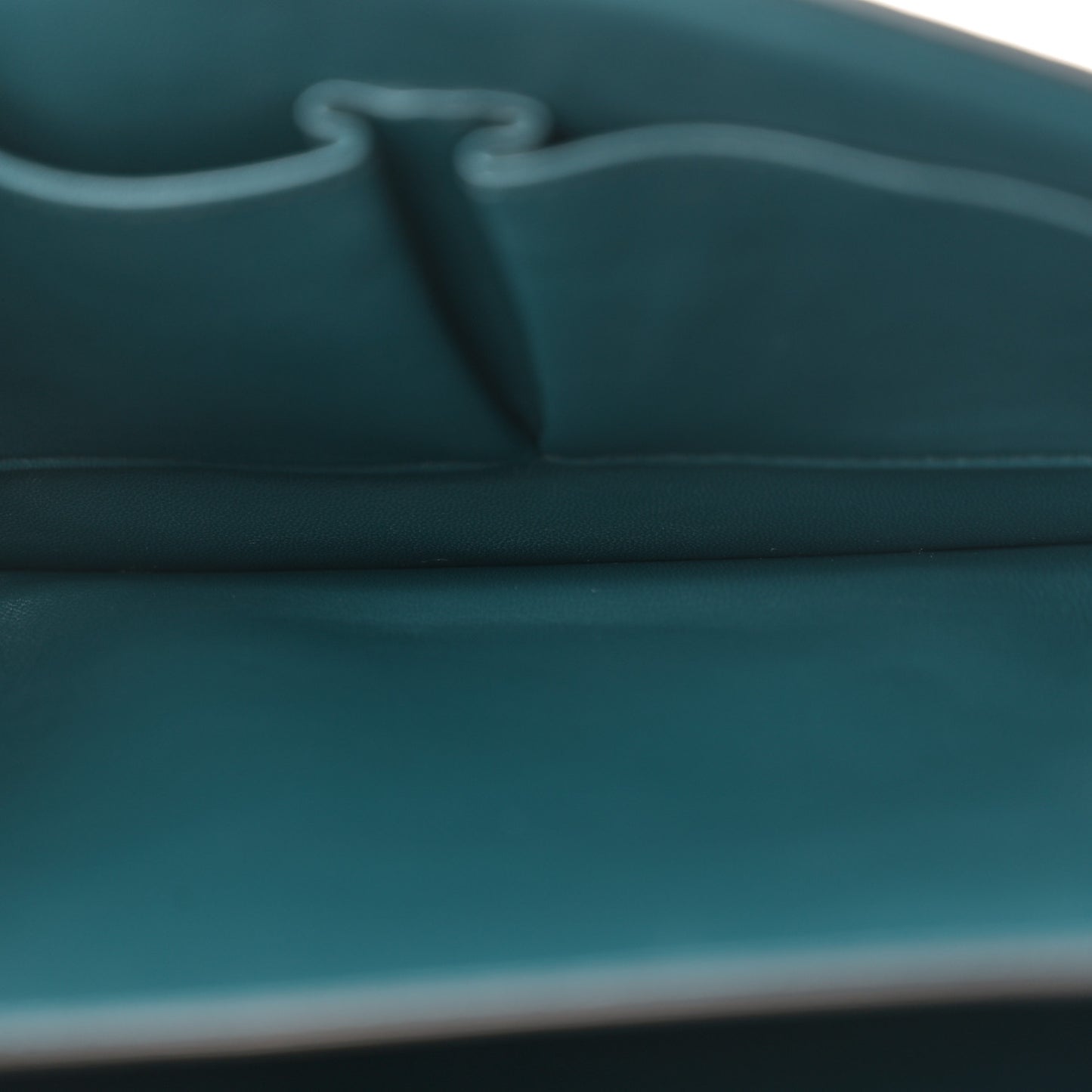 Lizard Medium Classic Box Flap Bag Dark Green