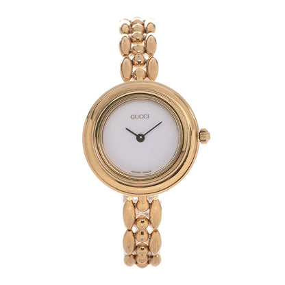 Gucci Stainless Steel 26mm Rice Link Interchangeable Bezel Quartz Watch 1 of 9