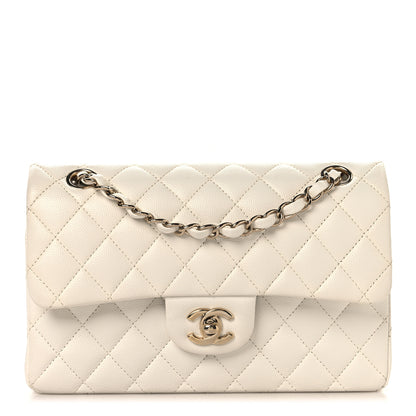 Chanel Caviar Quilted Small Double Flap White 1 of 10