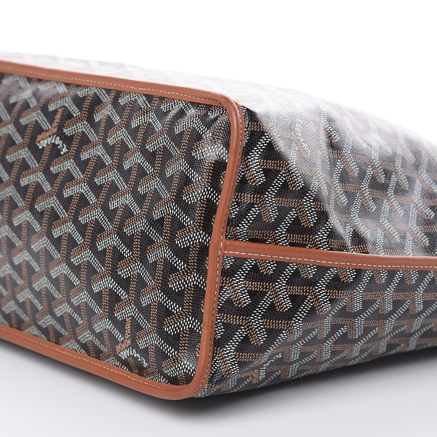 Goyard Goyardine Reversible Anjou PM Black Gold 11 of 19