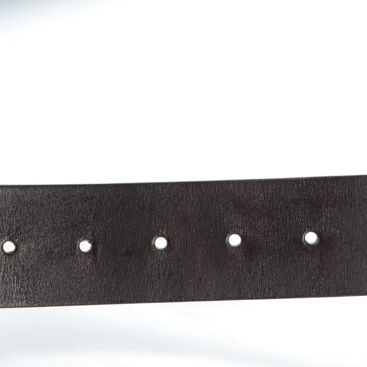 Calfskin Double G Belt 100 40 Dark Brown