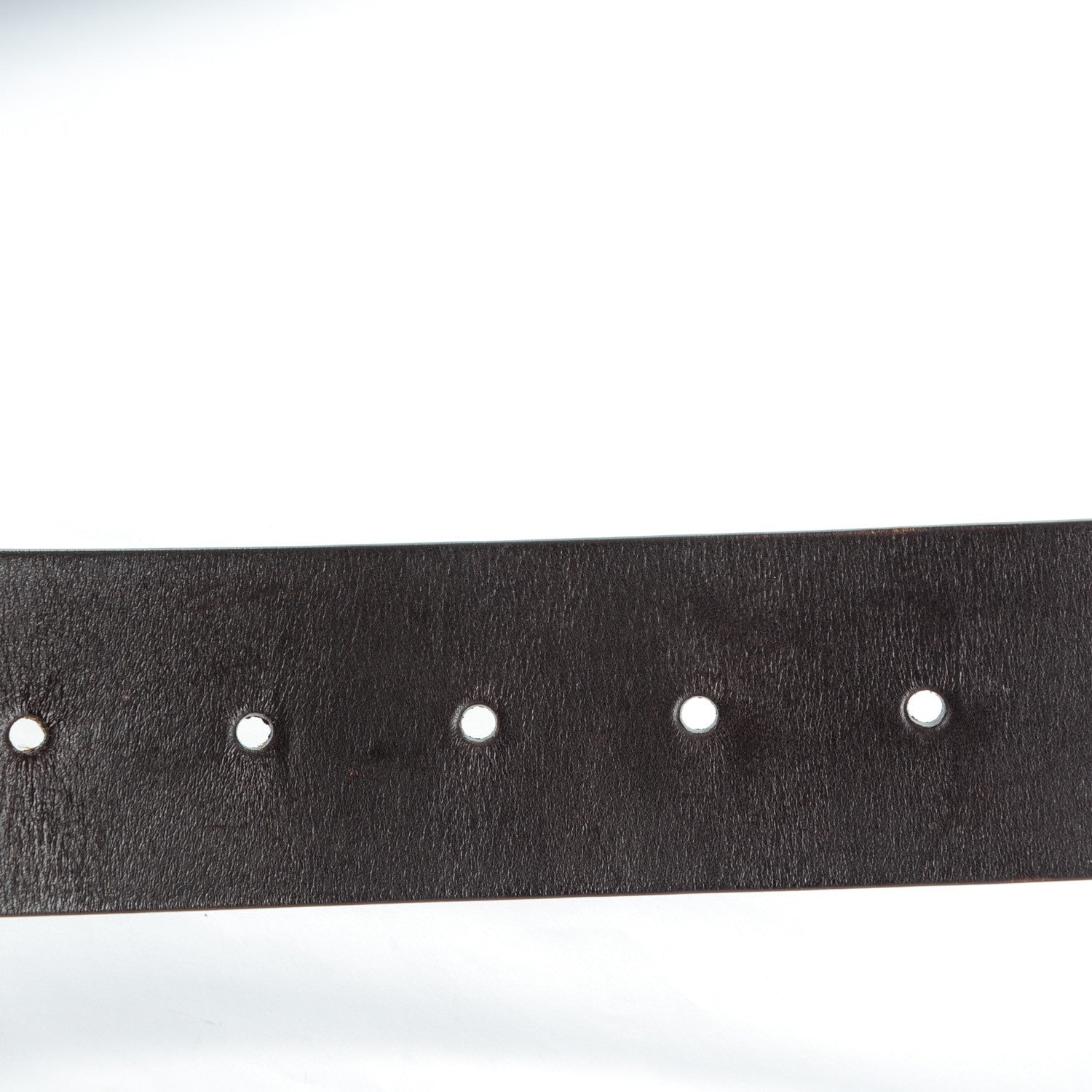 Gucci Calfskin Double G Belt 100 40 Dark Brown 6 of 6