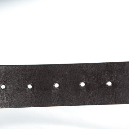 Gucci Calfskin Double G Belt 100 40 Dark Brown 6 of 6