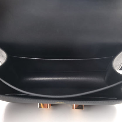 Hermes Epsom Constance 18 Black 5 of 10