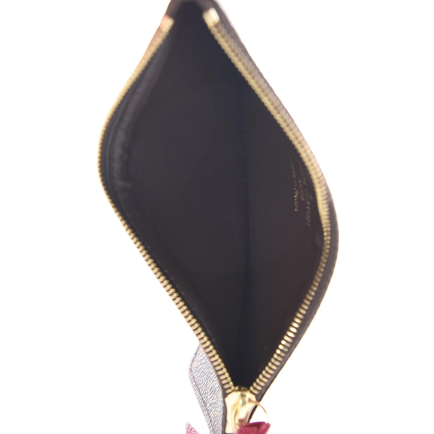 Monogram Josephine Wallet Zippered Insert Fuchsia