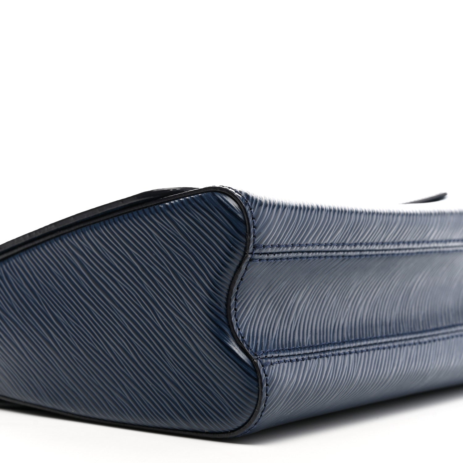 Louis Vuitton Epi Twist Shoulder Bag MM Indigo 8 of 9