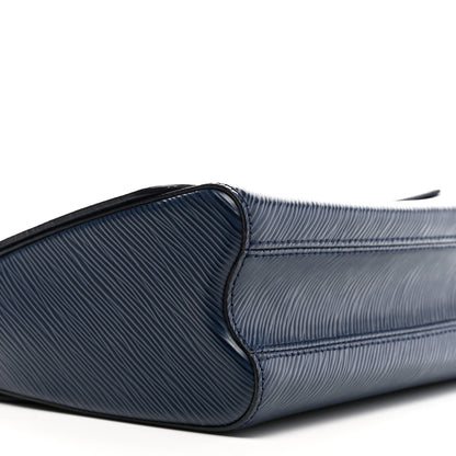 Louis Vuitton Epi Twist Shoulder Bag MM Indigo 8 of 9