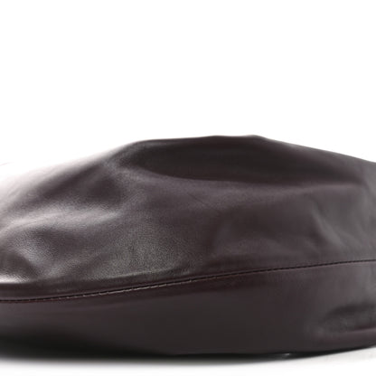 Khaite Calfskin Medium Olivia Hobo Burgundy 9 of 9