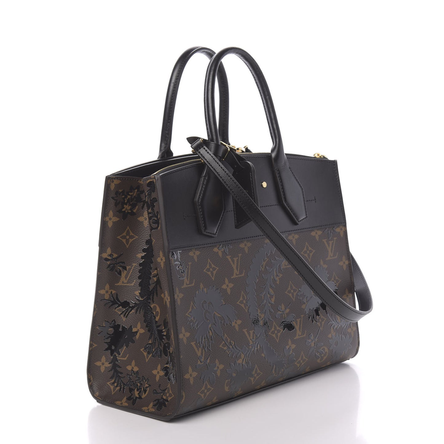 Calfskin Monogram Blossom City Steamer MM