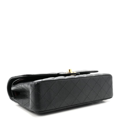 Chanel Caviar Quilted Medium Double Flap Black 4 of 10