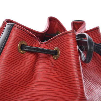 Louis Vuitton Epi Petit Noe Red Black 13 of 27