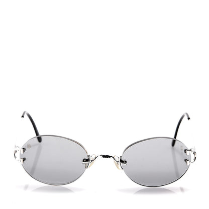 Cartier Oval Sunglasses 135 Gold 2 of 7
