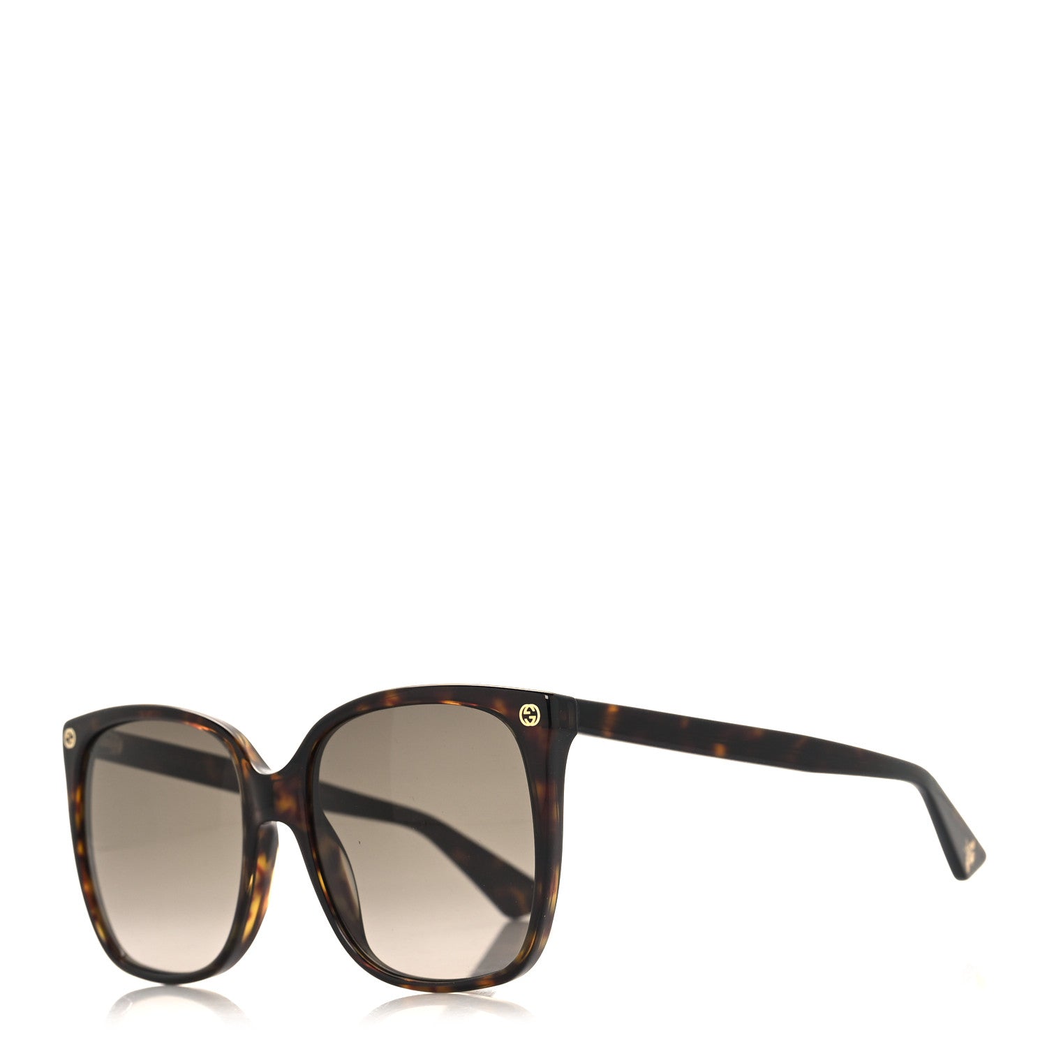 Gucci GG Sunglasses GG0022/S Tortoise 1 of 8
