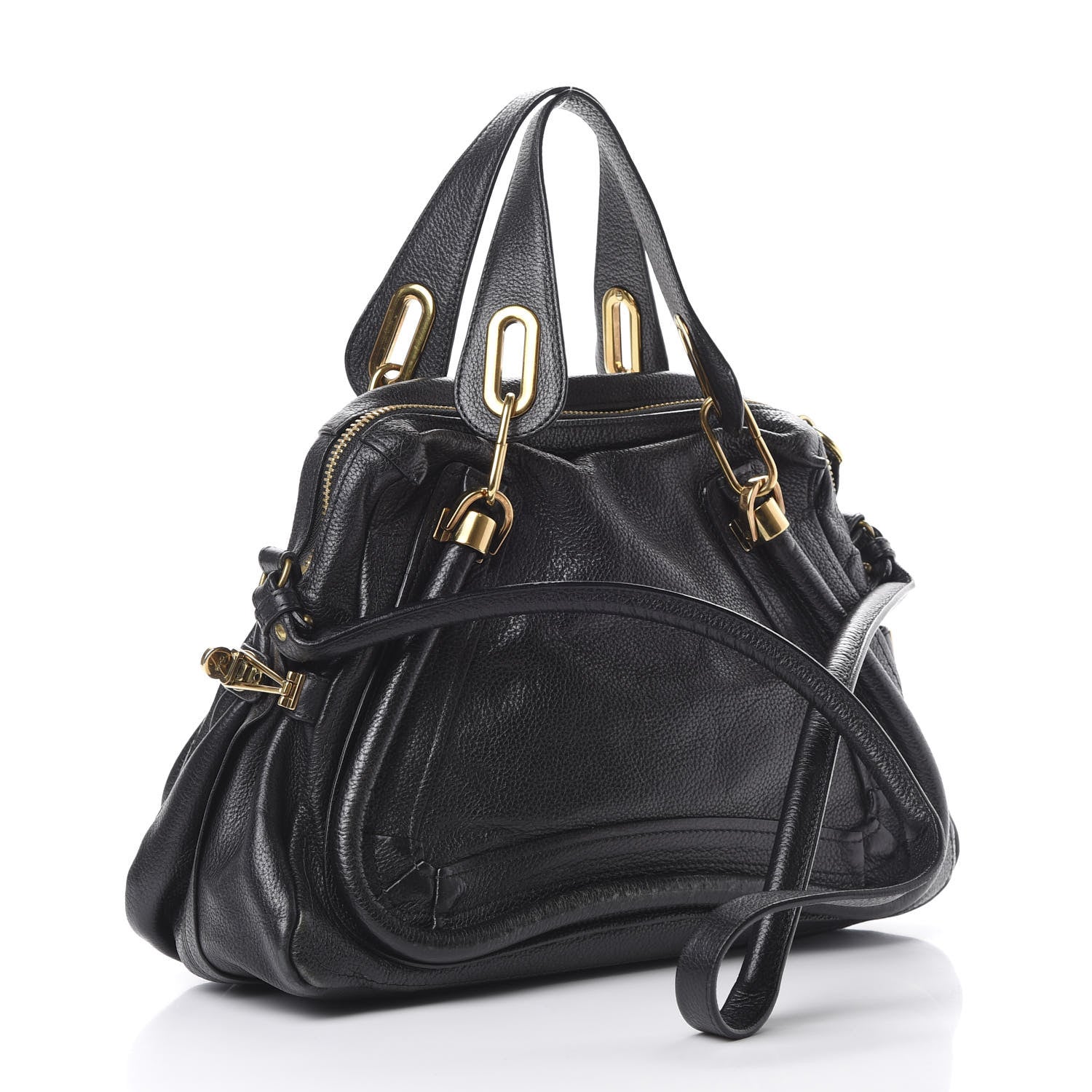 Chloe Calfskin Medium Paraty Black 2 of 14