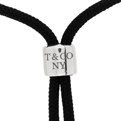 Tiffany Sterling Silver Pearl HardWear Cord Necklace 5 of 6