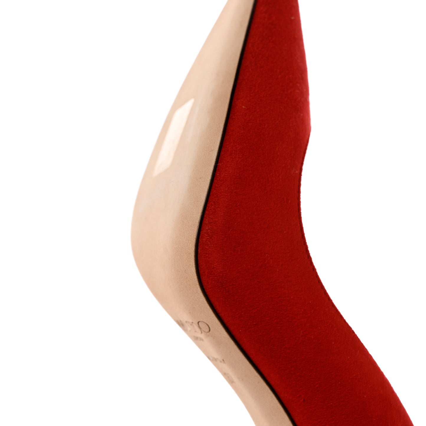 Suede Romy 100 Pumps 37 Red
