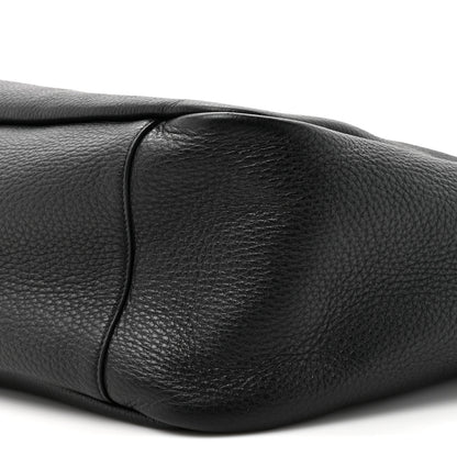 Saint Laurent Grained Deerskin Bea Tote Black 9 of 10