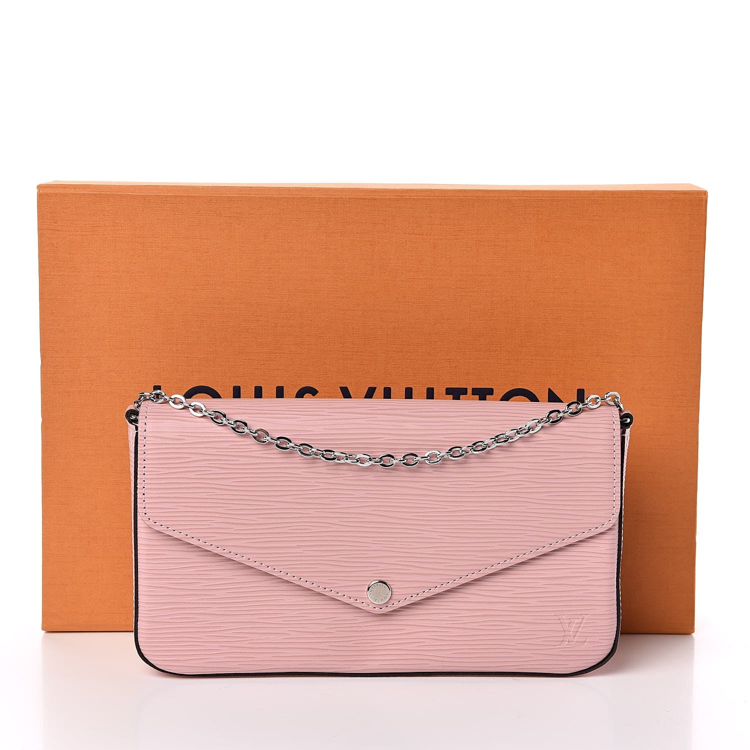 Louis Vuitton Epi Pochette Felicie Rose Ballerine 12 of 12