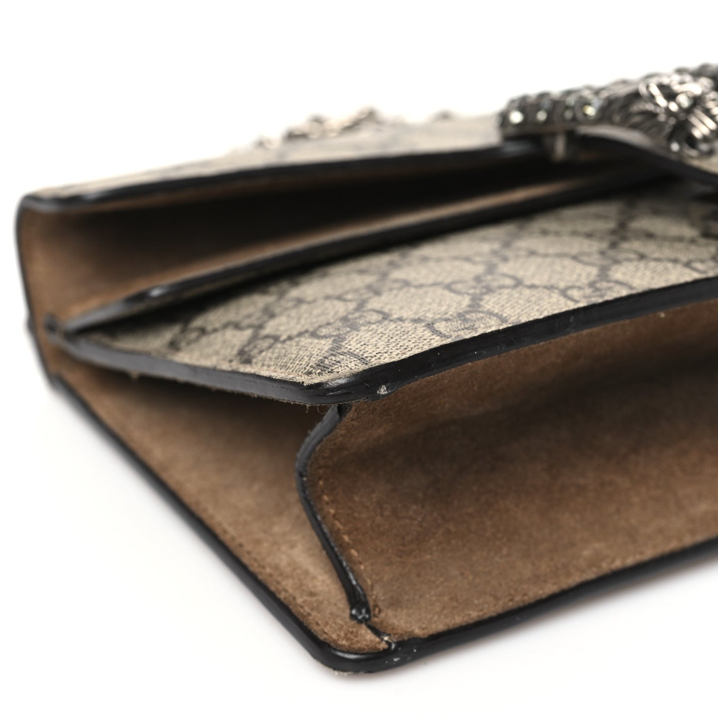 GG Supreme Monogram Small Dionysus Shoulder Bag Taupe