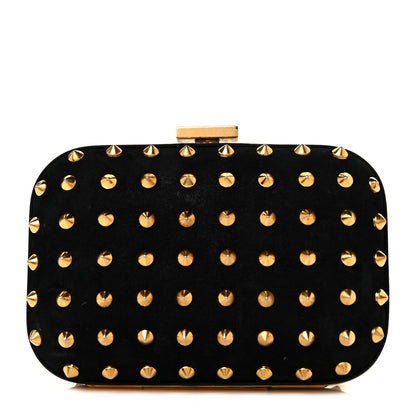 Gucci Studded Broadway Clutch Black 1 of 9