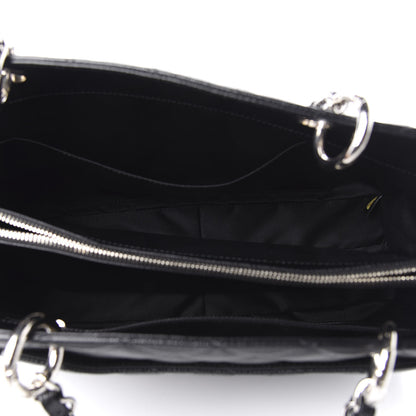 Chanel Caviar Quilted Grand Shopping Tote GST Black 5 of 10