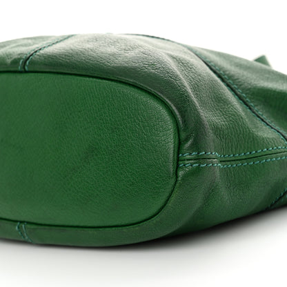 Givenchy Sugar Goatskin Micro Nightingale Emerald 10 of 14