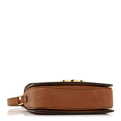 Celine Textile Natural Calfskin Teen Triomphe White Tan 4 of 14