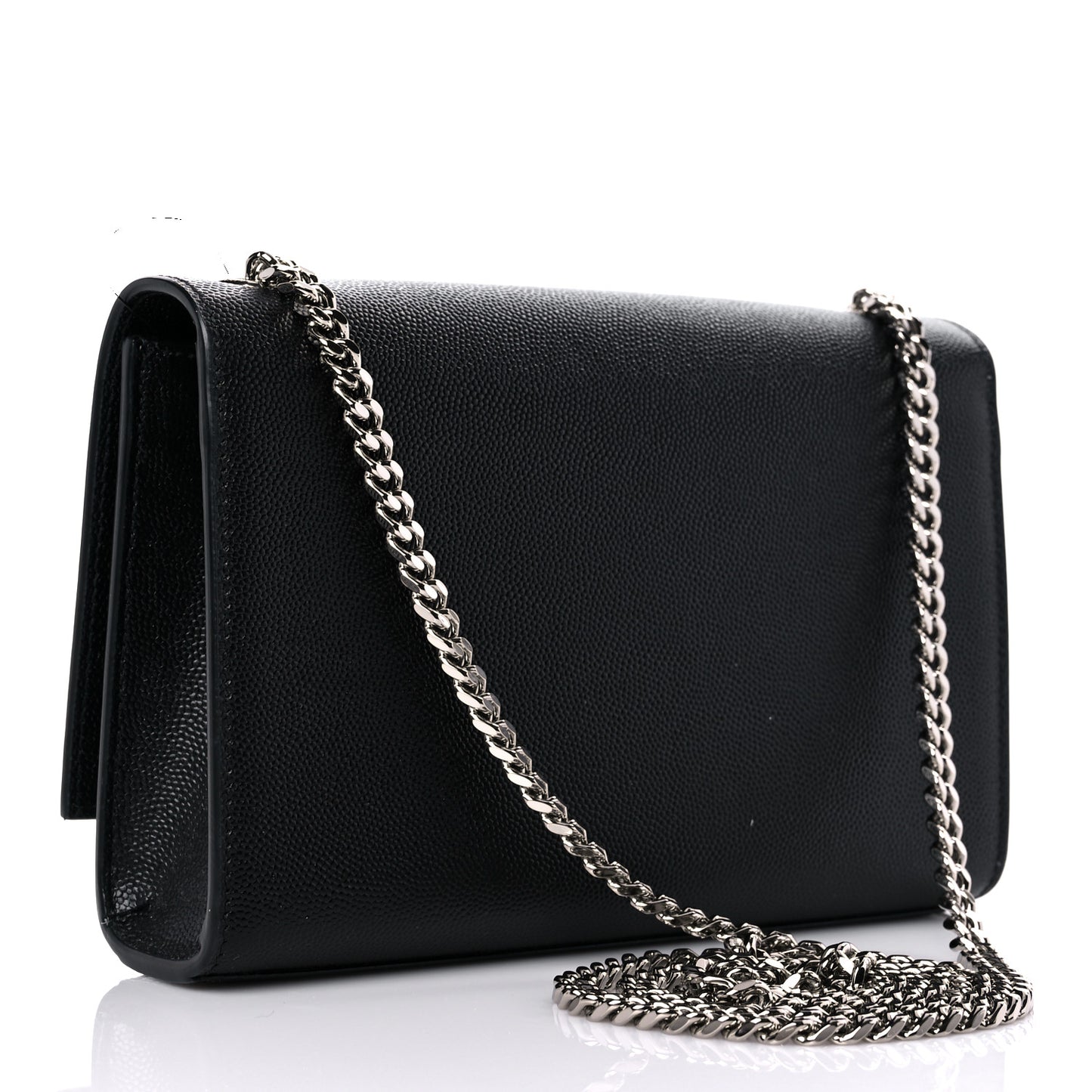 Grain De Poudre Small Monogram Kate Satchel Black