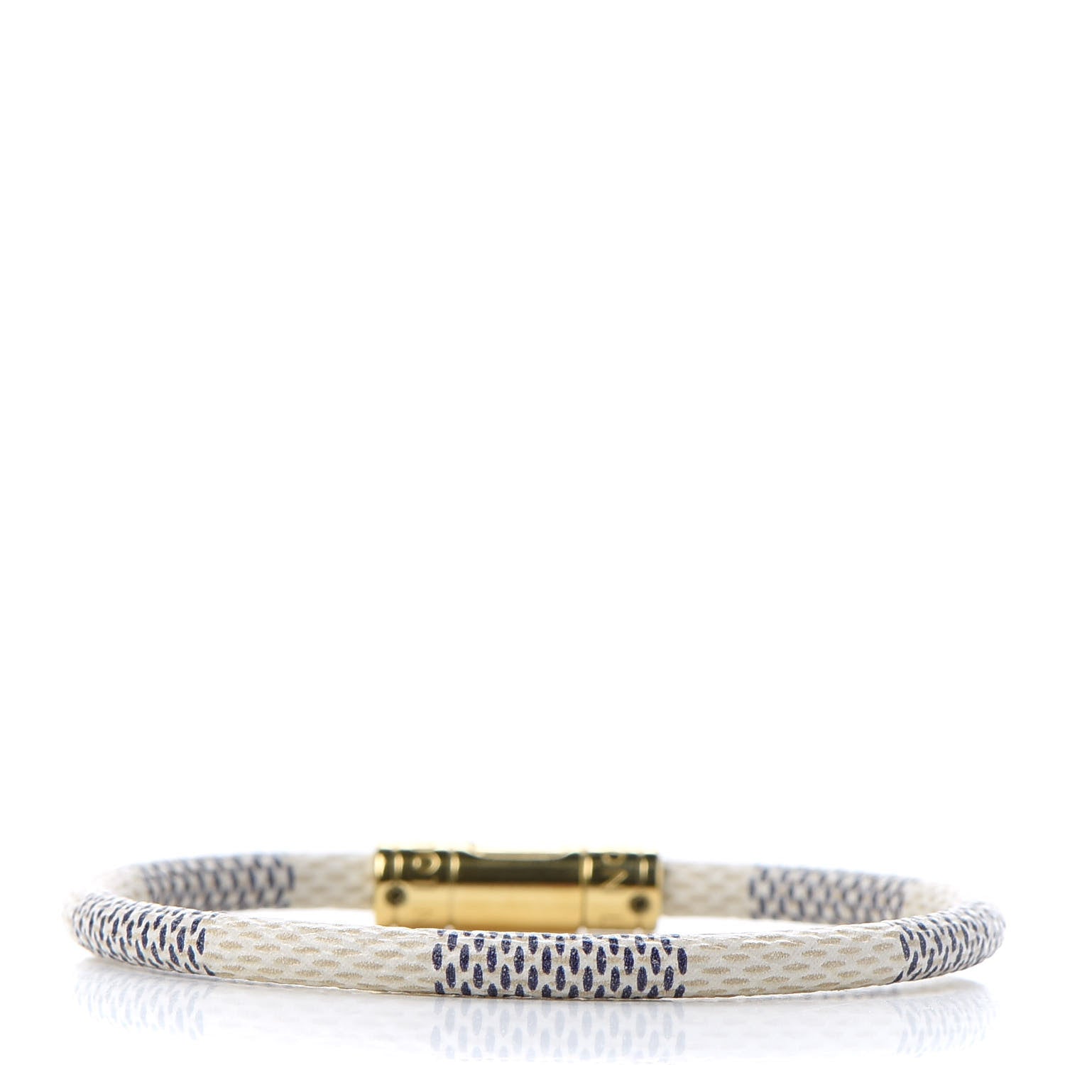 Louis Vuitton Damier Azur Keep It Bracelet 17 3 of 5