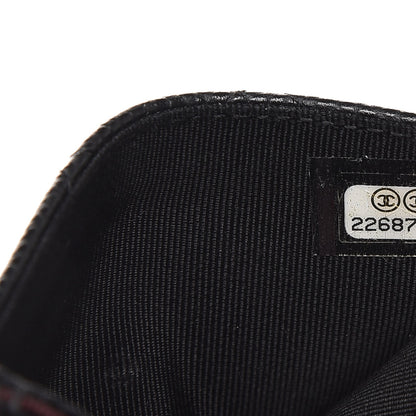 Chanel Caviar Quilted Flap Card Holder Black 7 of 8