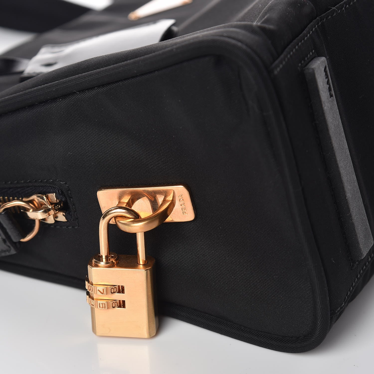 Prada Tessuto Nylon Sport Semitracolla Shoulder Bag Black 11 of 13