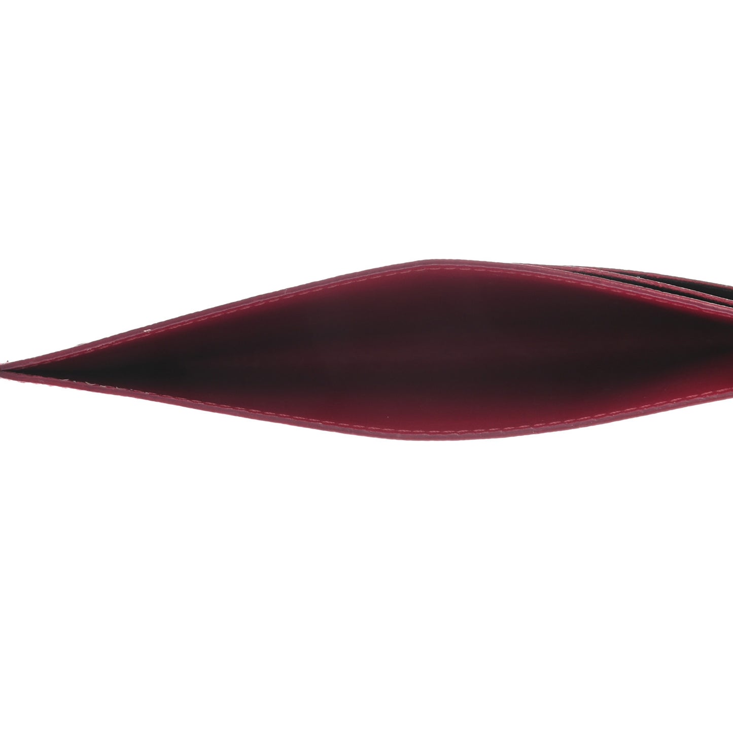Calfskin Felicie Card Holder Insert Fuchsia