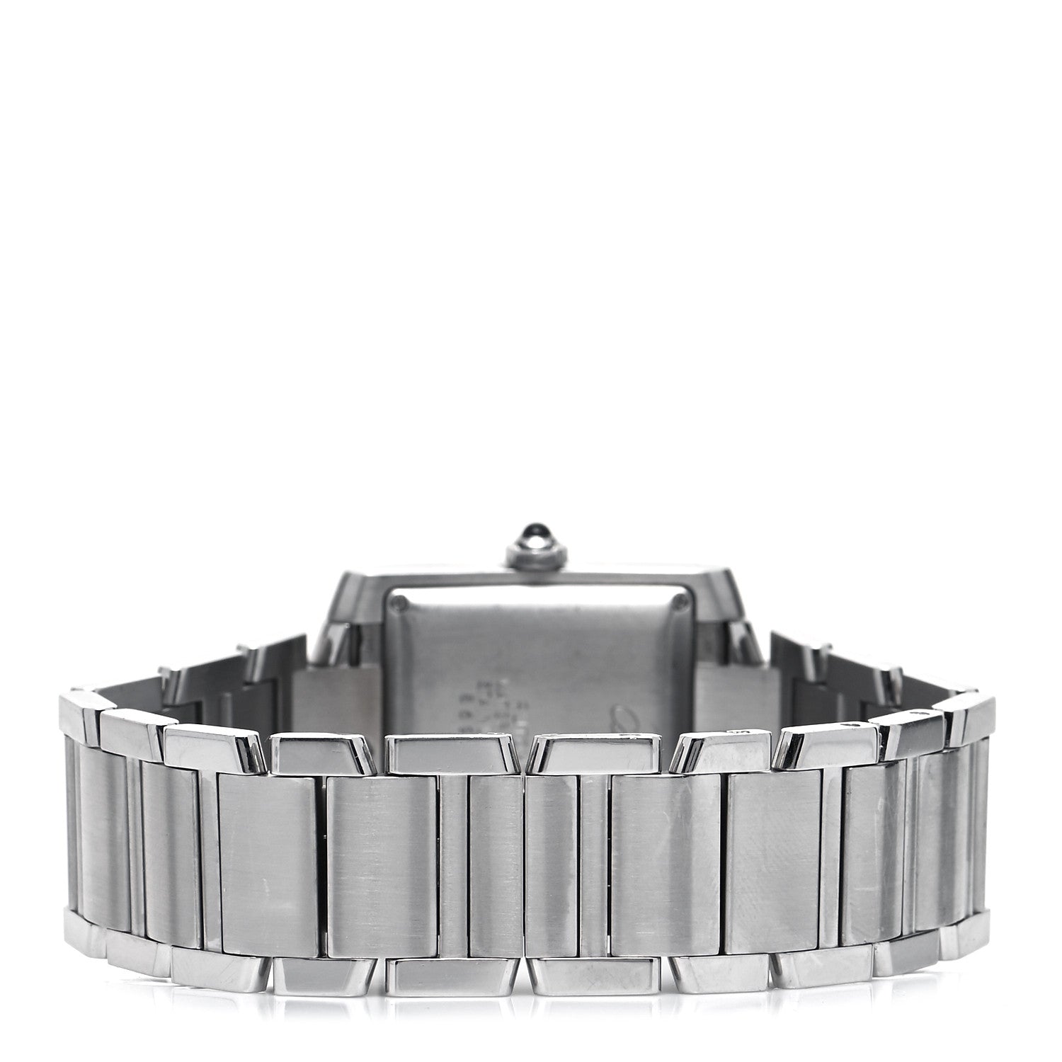 Cartier Stainless Steel 28mm Tank Francaise Automatic Watch 5 of 9