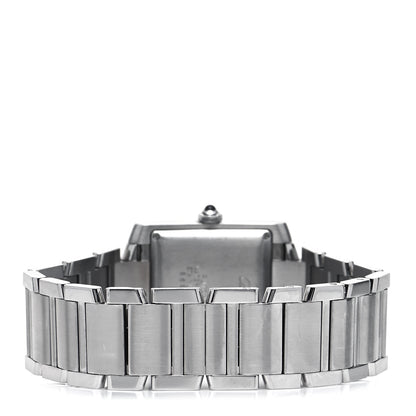 Cartier Stainless Steel 28mm Tank Francaise Automatic Watch 5 of 9